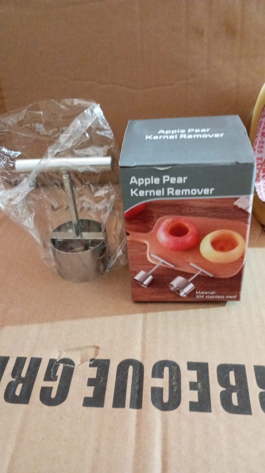 Corer Pear Core Separator Vegetable, Fruit Hole Remover Coring Tool (1 Pc)