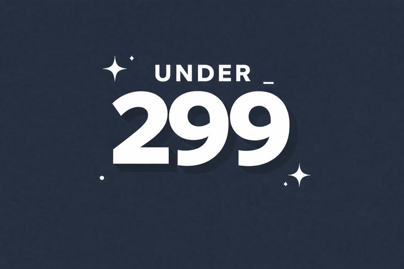 Under 299