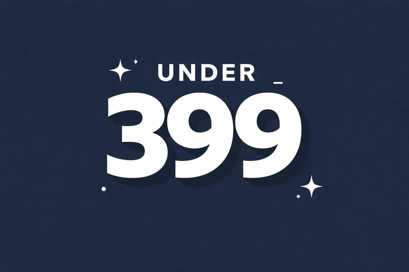 Under 399
