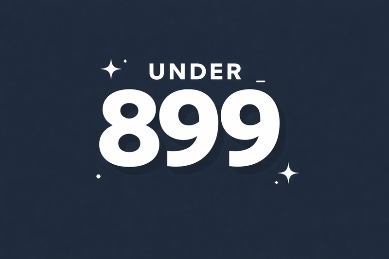 Under 899