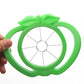 Apple cutter with 8 stainless steel blades and easy-grip handle