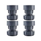 Plastic Washing Machine Vibration Feet (4 Pcs Set)