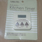 Large digit kitchen timer for office and cooking