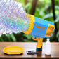 69 Holes Big Rechargeable Bubble Gun Powerful Machine Toy for Kids and Adults