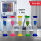 Plastic Hourglass Sand Timer Set – 3-Min Sand Clock for Kitchen, Office & Kids (5 Pc)