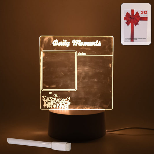 3D Acrylic Creative Lamp Decorative Light