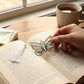 Elegant Butterfly Design Metal Bookmark (1 Pc)