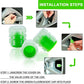 Luminous Tyre Valve Caps – Glow-in-the-Dark Air Stem Covers (4 Pcs / Mix Colour)