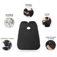 Black Beard Apron Hair Clippings Catcher Grooming Bib