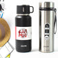 Stainless Steel Vacuum Insulated Water Bottle 900ML Approx (Mix Color)