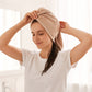 Microfiber Hair Drying Towel Wrap - (1 Pc)