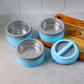 3 Layer Insulated Lunch Box Set with Handle & Strap - (Set)