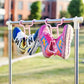 Multi Function Drying Rack Shoe Organizer Hanging Shelf for Wardrobe  2 Pc