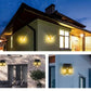 Outdoor Solar Wall Lamp Waterproof High Quality Induction Garden Night Lamp 1 Pc