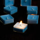 Smokeless Scented Acrylic Lavender Tealight Candles | Scented Acrylic Tealight Candle Set of 1 for Home Decoration and Celebrations | Long Burning Time Candle, Diwali (1 Pc / Mix Color)