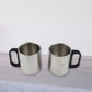 Double Wall Stainless Steel 500ml Vacuum Flask Gift Set with Two Cups (3 Pcs)