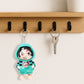 Cartoon Character Design Cute Action Figure Keychain (Mix  Design & 1 Pc)