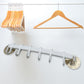 1 Pc Bath Towel Hanger Wall Mounted Towel Holder Rack for Kitchen Bathroom