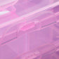 Versatile 18-Grid 3-Layer Transparent Plastic Organizer Box