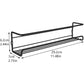 Metal Storage Bottle Hanging Rack (1 Pc)