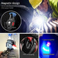 Keychain Led Flashlight Rechargeable Multi Function 6 Lighting Modes Pocket Key