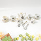 Tickles Tea toy Set | Coffee Kitchen Plastic Set (14 Pcs / Mix Size & Design)
