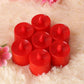 Electrical Candles Diya LED Tea Light, Diwali(1 Pc / Red)