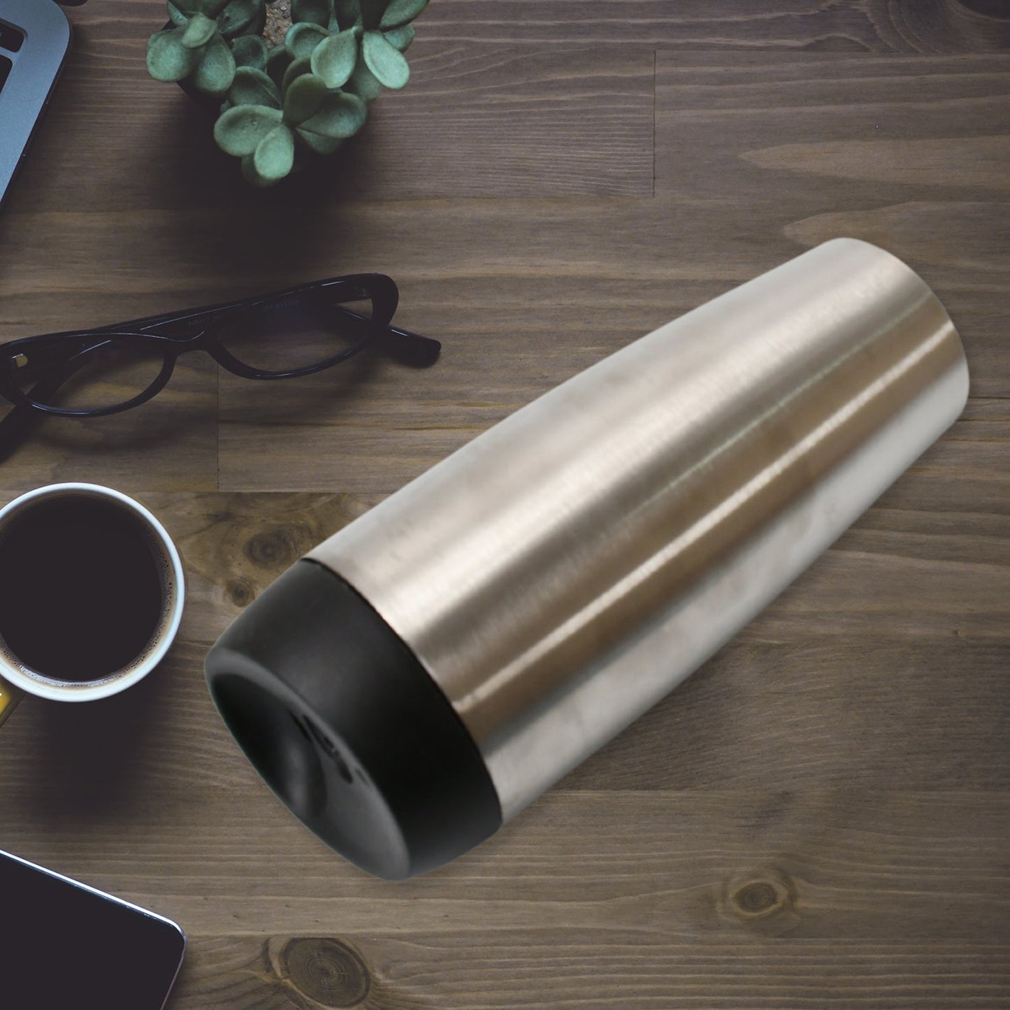 Stainless Steel Coffee Travel Mug for Hot & Cold Drinks (850 ML)