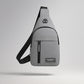 Waterproof Waist Bag – Shoulder Crossbody Bag with USB Charging Slot