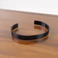 Obsidian Band Black-Plated Kada