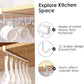Metal Multifunctional Cabinet Storage Organize Rack (1 Pc / Small)