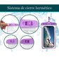 Mobile Waterproof Sealed Transparent Plastic Bag / Pouch Cover for All Mobile Phones