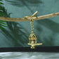 Shivling Trishul Metal Keychain Set (5 Pc Mix Design)
