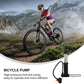 Compact Mini Foot-Operated Air Pump with Hose & Locking Valve Head