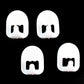Multipurpose Strong Cartoon Hook Self-Adhesive hooks (4 Pc Set)