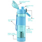 Alkaline Water Bottle with Food Grade Plastic, Stylish & Portable (Particulates Not Included)