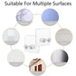 Transparent Self-Adhesive Wall Hook Waterproof & Oil-Proof Strong Holder (1 Pc)