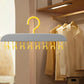 Plastic Organizer Hanger with 8 Hooks Heavy Duty Clothing Tank Top Belt Towel  (1 pc)