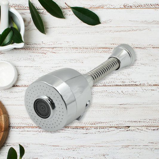 360° Rotating Faucet Sprayer – Water-Saving Aerator for Kitchen & Bathroom (6 Inch)
