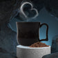 Premium Plastic Coffee / Tea Cups / Mug with Handle(1 Pc / Loose / Black)