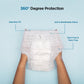 Women’s Emergency Travel Kit with Seamless Underwear Pantyliner  10 Pcs