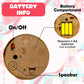 Sound-Activated Chirping Bird Toy in Hanging Cage (1 Pc / Battery Operated)