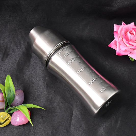 Ganesh Stainless Steel Baby Feeding Bottle for New Born Infants Toddler  250 ML