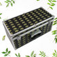 Wooden & Aluminium Portable Suitcase Travel Tool Box (38×17×18 Cm / 1 Pc)