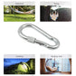 Snap Hook with Screw Stainless Steel Heavy Duty Carabiner Clip (10×100 MM / 1 Pc)