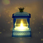 Acrylic Battery Operated Mini Square LED Lantern, Diwali (1Pc)