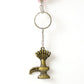 Shivaling Metal Keychain