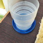 Portable Travelling Cup / Tumbler With Lid Folding / Pocket Glass (Pack of 1)