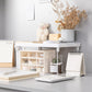 Plastic Bathroom Organizer Kitchen Utility Storage Rack (32x19.5 Cm / 1 Pc)