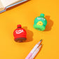 2-in-1 3D Cold Drink Bottle Shape Rubber Pencil  Set, Boys Girls Gifts (1 Pc )